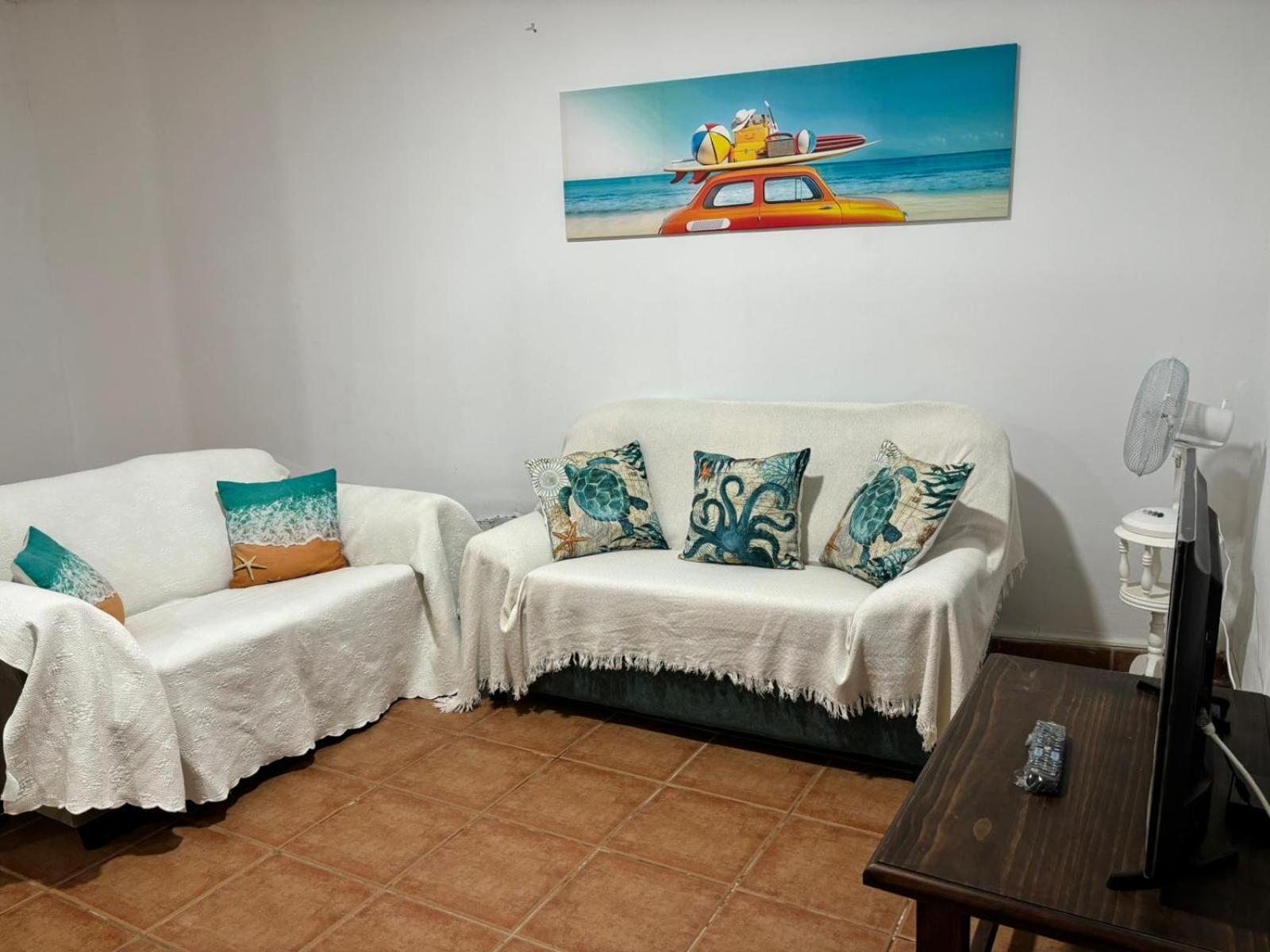 Habitacion Matrimonial En Un Bajo Bano Compartido Areas Compartidas Abades  外观 照片